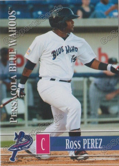 2014 Pensacola Blue Wahoos Rossmel Ross Perez