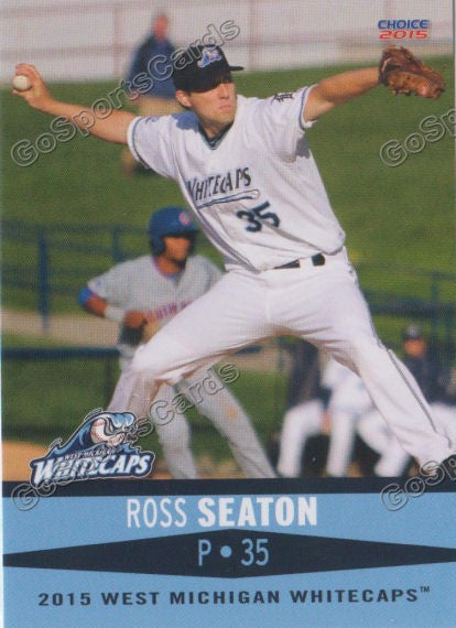 2015 West Michigan Whitecaps Ross Seaton