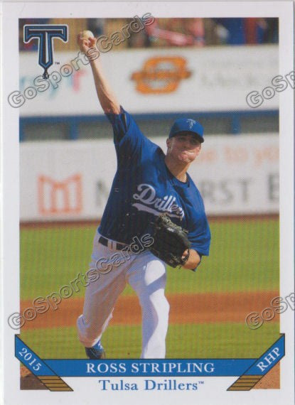 2015 Tulsa Drillers Ross Stripling
