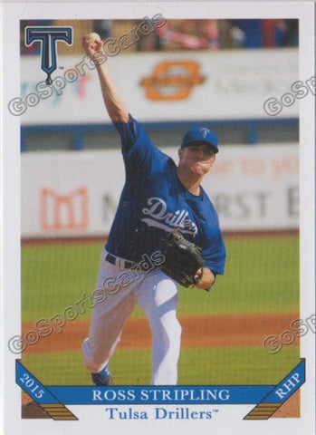 2015 Tulsa Drillers Ross Stripling