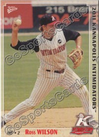 2011 Kannapolis Intimidators Ross Wilson