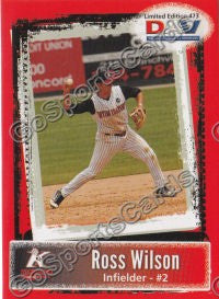 2011 Kannapolis Intimidators DAV Ross Wilson