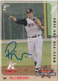 Ross Wilson 2011 South Atlantic League All Star (Autograph)