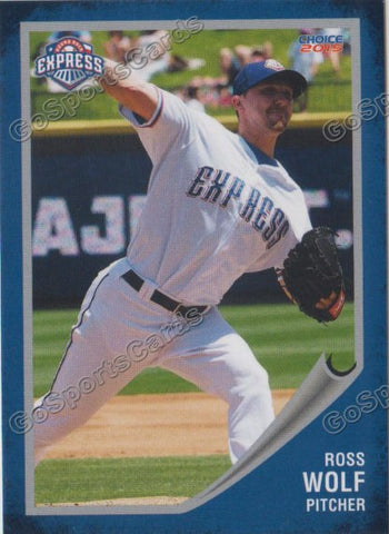 2015 Round Rock Express Ross Wolf