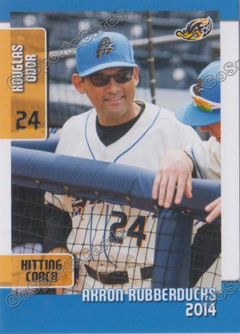 2014 Akron RubberDucks Rouglas Odor
