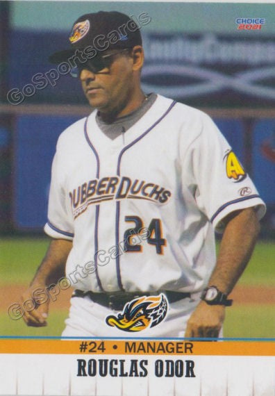 2021 Akron RubberDucks Rouglas Odor