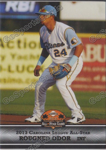 2013 Carolina League All Star Rougned Odor