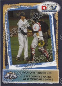 2011 Lake County Captains DAV Playoffs Round 1 Nick Sarianides