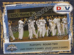 2011 Lake County Captains DAV Playoffs Round 2