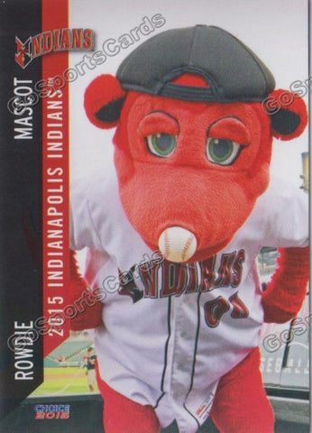 2015 Indianapolis Indians Rowdie Mascot