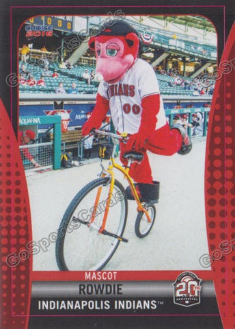 2016 Indianapolis Indians Rowdie Mascot