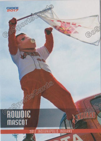 2017 Indianapolis Indians Rowdie Mascot