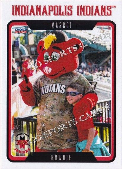 2023 Indianapolis Indians Rowdie Mascot