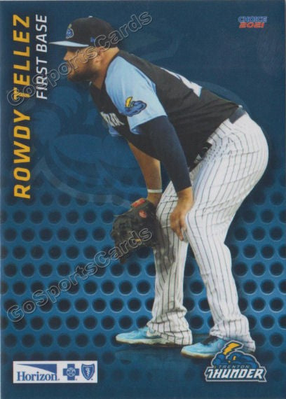 2021 Buffalo Bisons Trenton Thunder Rowdy Tellez