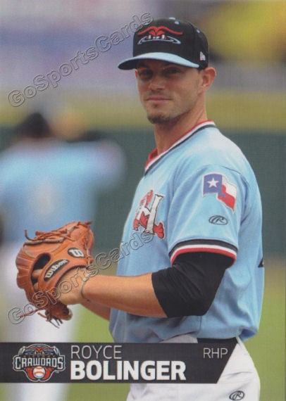 2018 Hickory Crawdads 2nd Royce Bolinger