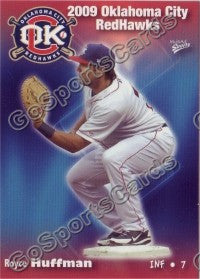 2009 Oklahoma City RedHawks Royce Huffman