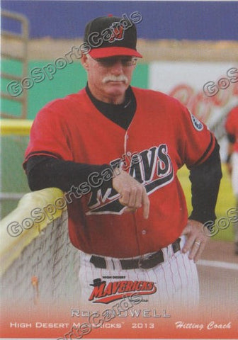 2013 High Desert Mavericks Roy Howell