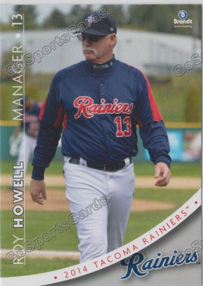 2014 Tacoma Rainiers Roy Howell