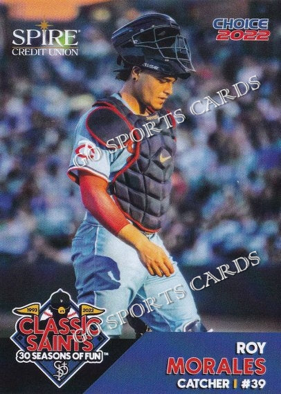 2022 St Paul Saints SGA Roy Morales