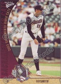 2003 Sacramento River Cats Multi-Ad Roy Smith