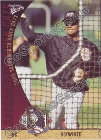 2003 Sacramento River Cats Multi-Ad Roy White