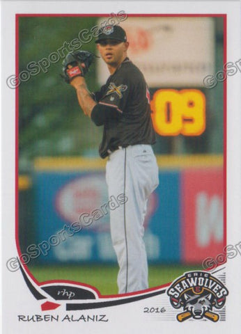 2016 Erie SeaWolves Ruben Alaniz