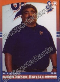 2008 St Lucie Mets Ruben Barrera