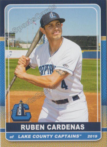 2019 Lake County Captains Ruben Cardenas