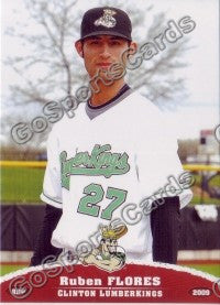 2009 Clinton LumberKings Ruben Flores