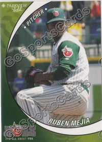 2012 Fort Wayne Tincaps Ruben Mejia