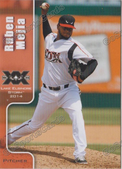 2014 Lake Elsinore Storm Ruben Mejia