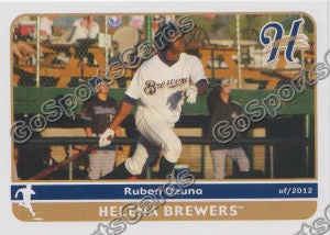 2012 Helena Brewers Ruben Ozuna