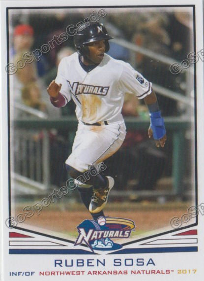 2017 Northwest Arkansas Naturals Ruben Sosa