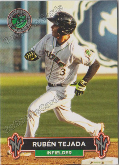 2018 Norfolk Tides Ruben Tejada