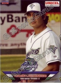 2006 Vermont Lake Monsters Rudy Garza
