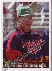 2008 Beloit Snappers Rudy Hernandez