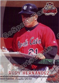 2010 New Britain Rock Cats Rudy Hernandez