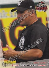 2012 New Britain Rock Cats Rudy Hernandez