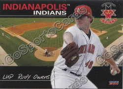 2011 Indianapolis Indians Rudy Owens