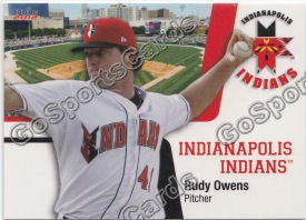 2012 Indianapolis Indians Rudy Owens