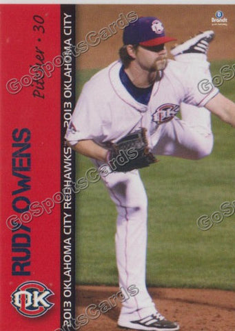 2013 Oklahoma City RedHawks Rudy Owens