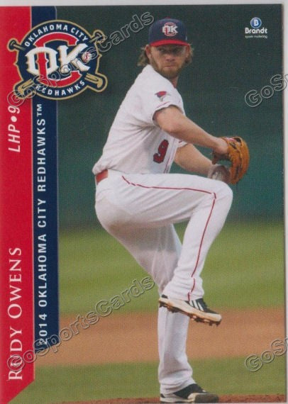 2014 Oklahoma City RedHawks Rudy Owens