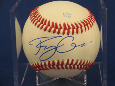 Rudy Owens signed Baseball Auto