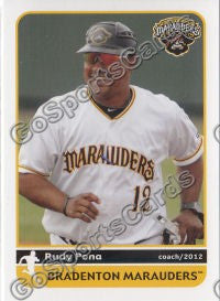 2012 Bradenton Marauders Rudy Pena
