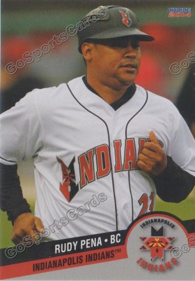 2014 Indianapolis Indians Rudy Pena