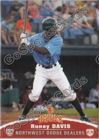 2009 Boise Hawks Runey Davis