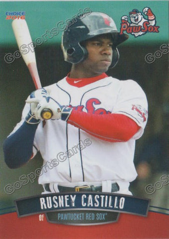2016 Pawtucket Red Sox Rusney Castillo