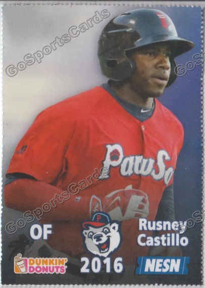 2016 Pawtucket Red Sox SGA Dunkin Donuts Rusney Castillo