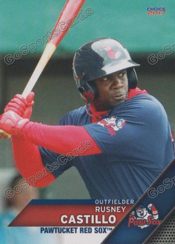 2017 Pawtucket Red Sox Rusney Castillo