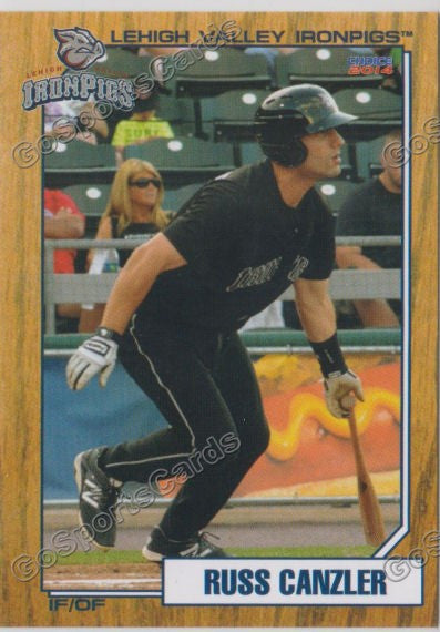 2014 Lehigh Valley IronPigs 2nd Russ Canzler